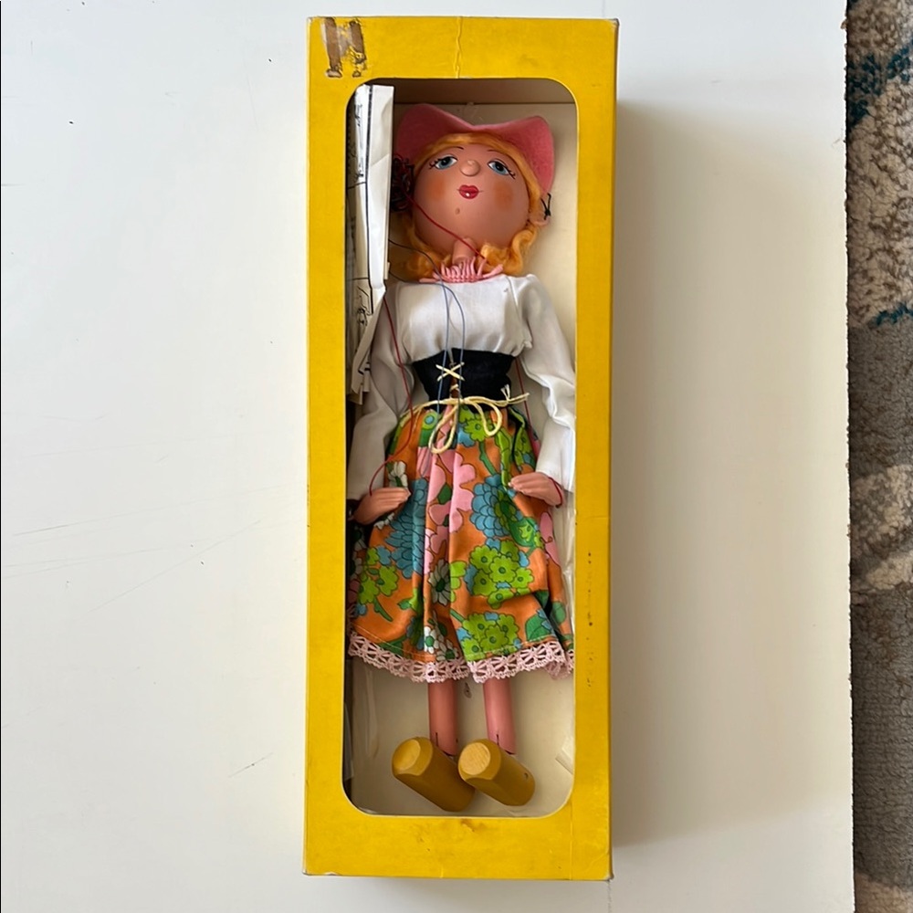 Vintage Pelham “Mitzi SS” Puppet Hand made in England 1960’s
